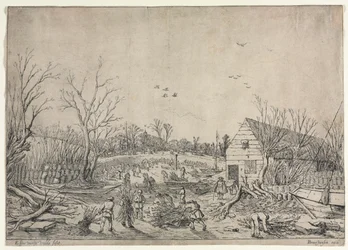 Wielka powódź z 10 stycznia 1624 r. (lub naprawa zerwanej grobli na rzece Lek przez Vianena, 1624)