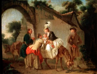 Pożegnanie mamki, 1777.