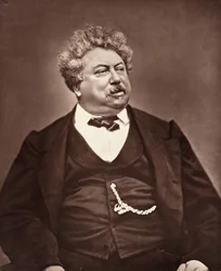 Alexandre Dumas Francuski powieściopisarz i dramaturg, 1802-1870, c. 1876.