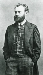 Edouard Manet (zdjęcie czarno-białe)