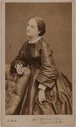Portret Antonine (Marie Pélissé, zwanej), 1836-1900, aktorki