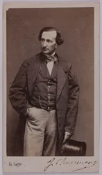Portret Julesa Chaumonta (-1866), (aktor)