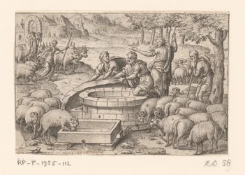 Plandeka Jakob od steen van de put Historia Genesis (tytuł serii)