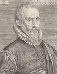 Portret Ambroise Paré, królewskiego chirurga, 1582.