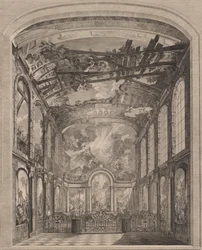 Widok wnętrza podrzutków, 1759.