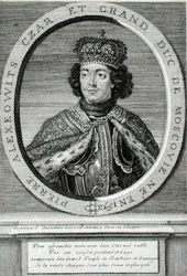 Piotr I (1672-1725) (rycina)