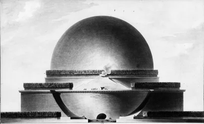 Cenotaf Newtona - E. L. Boullée