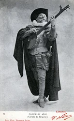 Constant Poppy aka Coquelin aîné (1841 - 1909) sfotografowany w kostiumie Cyrano de Bergerac (zdjęcie)
