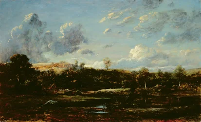 W Landes (olej na płótnie)
