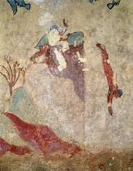 Nurek. (Detal fresku, 520-510 pne)