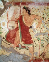 Grający na lirze (Fresco, 520 pne)