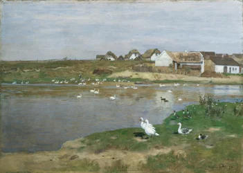 Staw gęsi w Kotting-Neusiedl