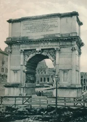 Łuk Tytusa, Rzym, Włochy, 1927