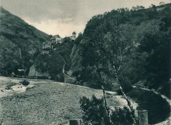 Zamek Runkelstein, Bolzano, Południowy Tyrol, Włochy, 1927