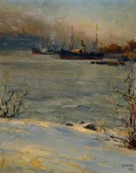 Angbatar w Beckholmen, Sztokholm