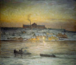 Wczesny zimowy poranek