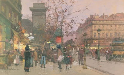 Porte Saint Denis (w/c na papierze)