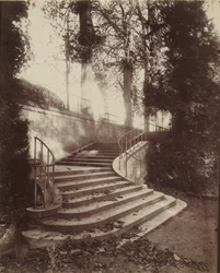Schody w Saint-Cloud, 1906 (zdjęcie)