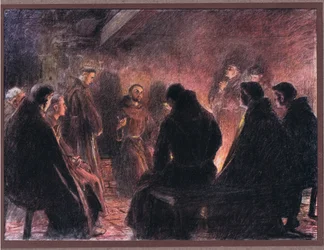 Św. Franciszek i bracia dyskurs Boga, 1919