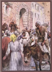 Głoszenie św. Franciszka w Bolonii, 1919