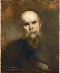 Paul Verlaine, poeta (olej na płótnie)