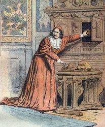 Ilustracja do "Vint ans apres" (Dwadzieścia lat później)