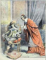 Ilustracja do "Vint ans apres" (Dwadzieścia lat później)
