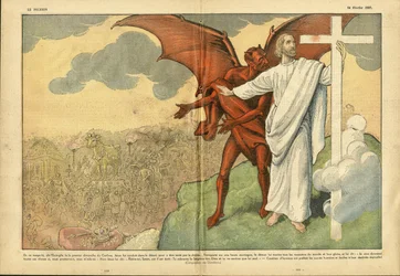 Ilustracja Eugene Damblansa (1865-1945) w Le Pelerin