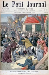 Dostawa poselstwa, Boxer Rebellion, Chiny, 1900