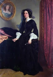 Portret Marii Deveria, 1856