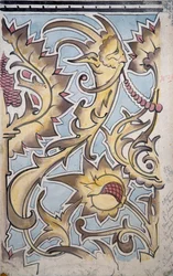 Motywy gobelinowe do Wielkiej Sali mieszkania hrabiny Paryża, Złota sala, Chateau d