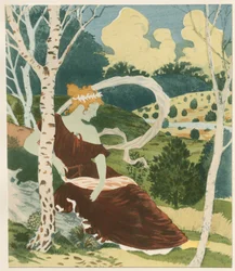 W lesie, 1899.