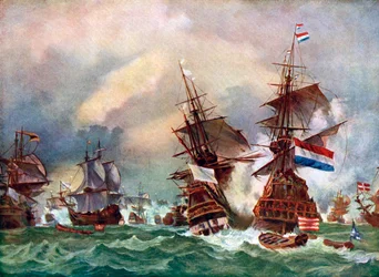 Bitwa pod Texel, 1673, ok. 1920