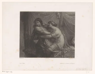 Żona Józefa i Potyfara Joseph et Putiphar (tytuł na obiekcie) Artyści starożytni i współcześni (tytuł serii) Les artistes anciens et modernes (tytuł serii)