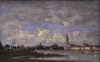 Antwerpia z Końca Flandrii (olej na płótnie)