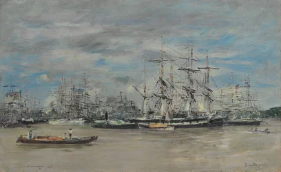 Bordeaux, port, 1874