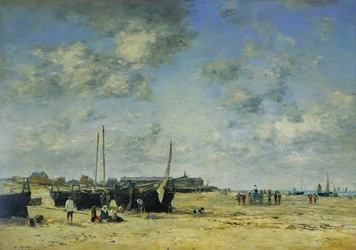 Plaża w Berck; La Plage de Berck, 1878