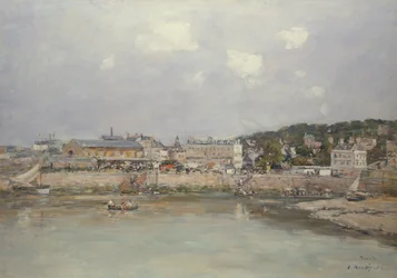 Port w Trouville, 1884