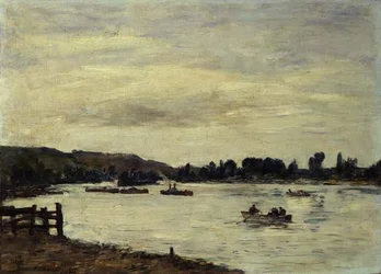 Sekwana w pobliżu Rouen