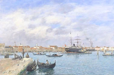 Widok na Wenecję, 1895 r.