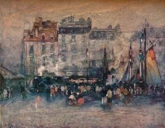 „Odjazd pociągu morskiego”, c1907