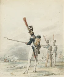 Piechota Młodej Gwardii w 1812 r.