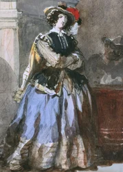 Portret kobiety, XIX wiek.