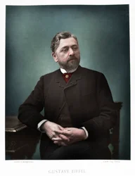 Gustave Eiffel, francuski inżynier, 1880