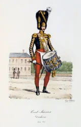 Centy szwajcarskie, perkusista, 1814-17
