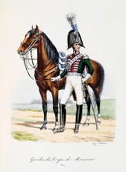 Ochroniarze Monsieur, 1814