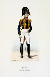 Inżynierowie, dowódca batalionu, 1814-30