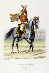 Szarzy muszkieterowie, Trębacz, 1814-15
