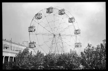 Diabelski młyn, Coney Island, 1910 (azotan ujemny)