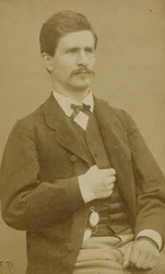 Portret Rossela Louisa (znanego jako Randal), (1844-1871), (oficer, członek Komuny, zastrzelony)